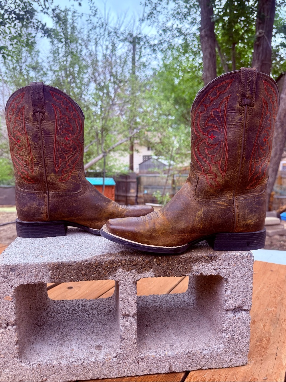Ariat Quickdraw Western Boot Women Sz 5.5 or Youth - Picture 4 of 8